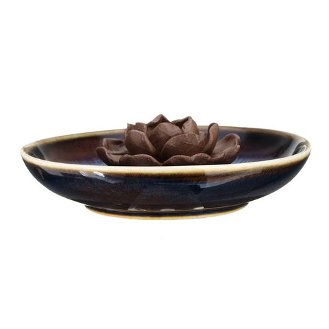 3-Hole Glaze Ceramic Incense Burner