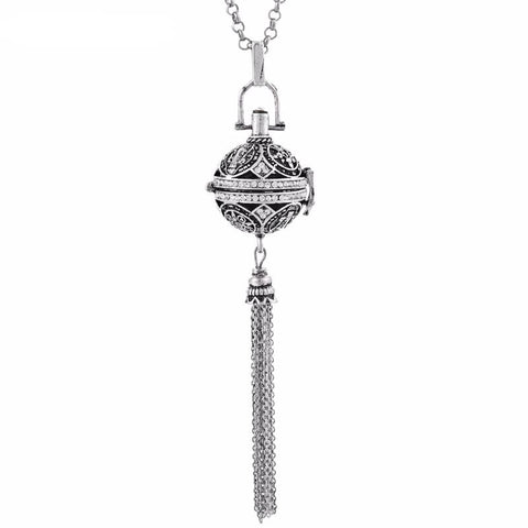 Chime Harmony Essential Oil Diffuser Tassel Necklace