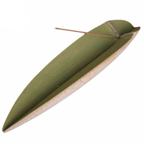 Handmade Bamboo Incense Burner