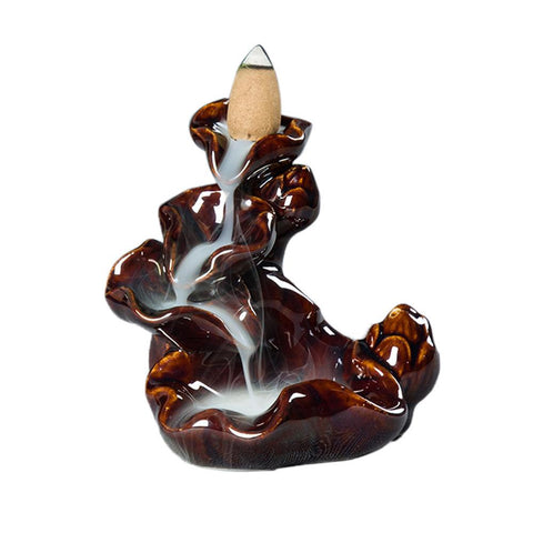 Household Porcelain Back-Flow Ceramic Incense Burner
